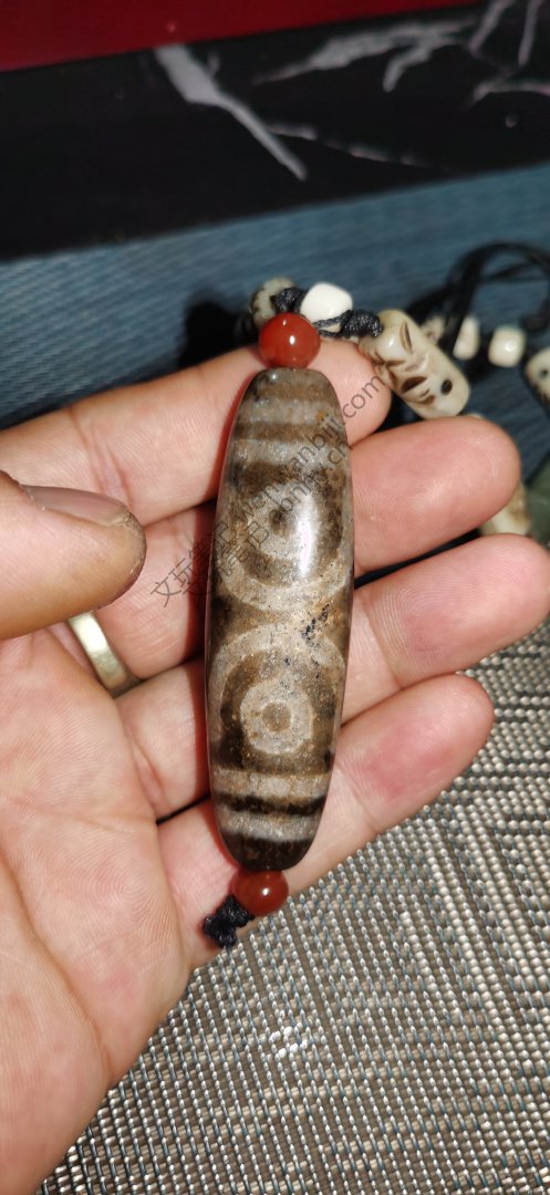 善缘所得,一颗自带呼吸灵性的老珠