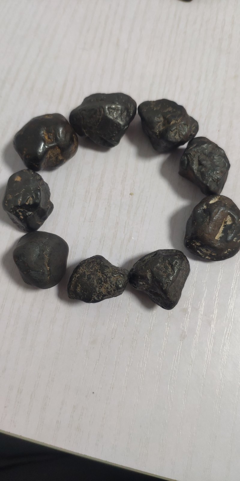 随形天降石小记:一把黑褐小疙瘩 - 天珠 现代