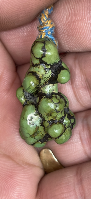 菜籽黄随形｜藏地老松石的岁月肌理
